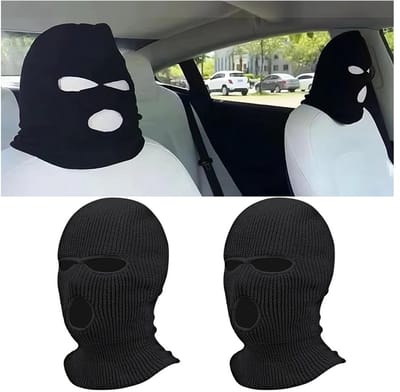 Jhubersproducts - Gepersonaliseerde hoofdsteunhoezen - Ademend en wasbaar - Zwart - Stofdicht en comfortabel - Geschikt voor auto en camper