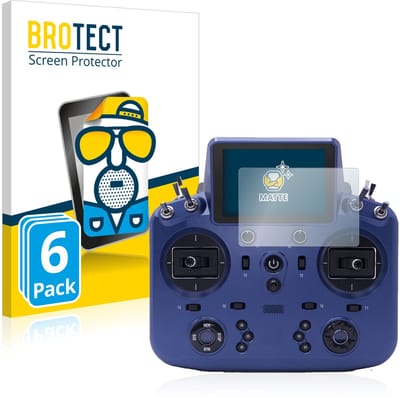BROTECT - Screenprotector voor FrSky Tandem X18 - Folie Beschermfolie matte 6 Stuks