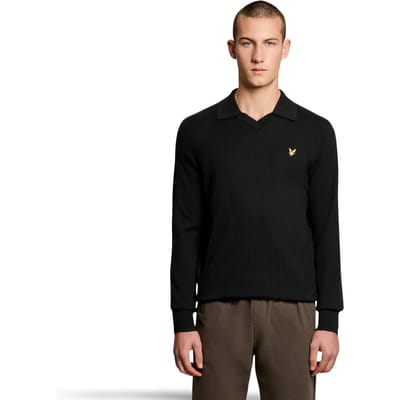 Katoenen merinos voetbaltrui Lyle & Scott