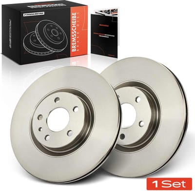 Frankberg 2x Remschijven Vooras voor Alfa Romeo GTV 916 Spider 18L