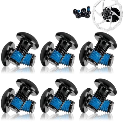 Bremsschijven voor Fietsen - 12 Stuks M5 x 10 mm Stalen Disc Brake Schroeven T25 voor MTB en Racefietsen