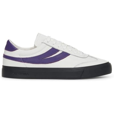 Superga Unisex 4834 Club S Swallow Contrast Detail Vegan Leather Trainers voor volwassenen ()
