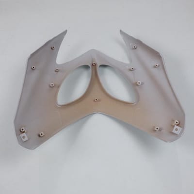 voorscherm één voor scooter mbk 50 nitro 2013 white pearl nieuw