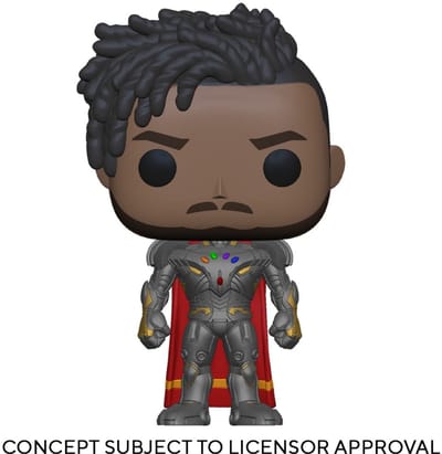 Funko What If...? Verzamelfiguur Marvel POP! Animation Infinity Killmonger 9 cm Multicolours