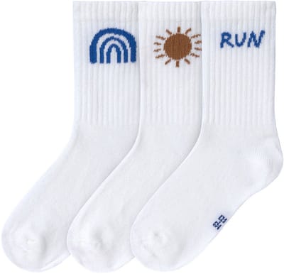 Lässig Tennis Socks GOTS Little Gang Run 23-26 3pcs