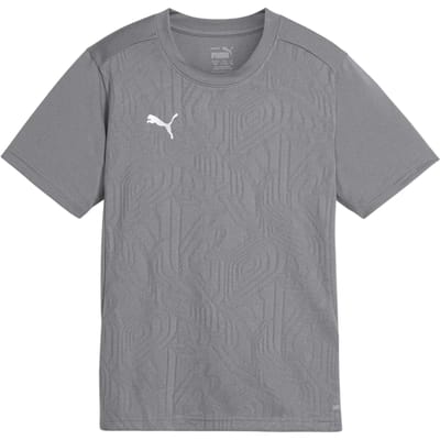 Puma Kinder/Jonge gestempelde jacquard reguliere jersey (Grijs)