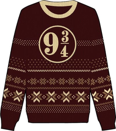 Harry Potter - Kerstmis Trui 9 3/4 - L