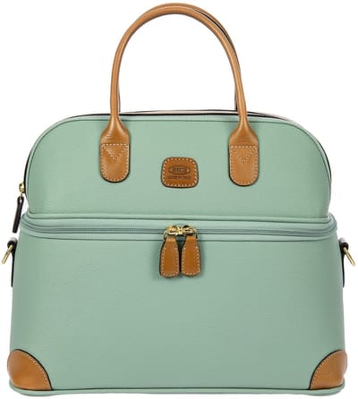 Bric's Firenze beautycase 35 cm - 17 L - Ritssluiting - eucalyptus