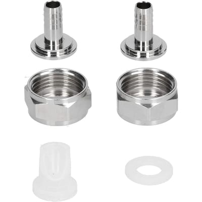 Connecteur de fût de bière en acier inoxydable Raccord Connecteur de ligne de bière Kit pour équipement de brassage gray