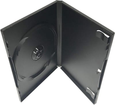 DVD Hoezen - Opberghoezen Media - Media Beschermen - Enkele Standaard - 10 Stuks - Zwart