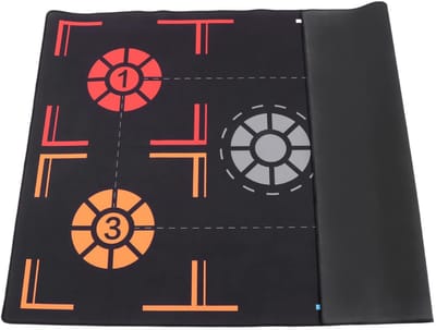 Dailygoody - Basketbal Steps Training Mat - Antislip Rubber - Voor Binnen - Zachte Mat - Ideaal voor Thuistraining - Geschikt voor Volwassenen