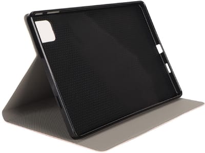 Dailygoods- Tablethoes Valbestendig - PU-lederen Opvouwbare Standaardhoes - Nauwkeurige Gatpositie - Lichtgewicht - Comfortabel en Duurzaam - Tabletcase