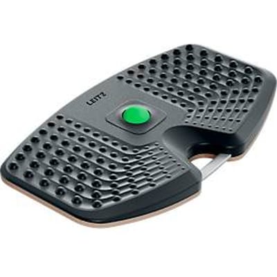 Leitz 65870089 Anti-vermoeidheidsmat (b x h x d) 54 x 6.5 x 31 cm Met genopt oppervlak, Met rubberlaag, Met wipfunctie, Ergonomisch Donkergrijs