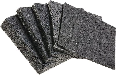 Terraspads 10 mm voor onderconstructies - Set van 100 rubberen steunpads