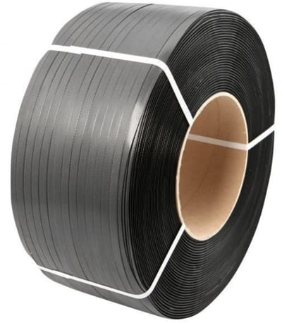 PET Omsnoeringsband Zwart – 12mm