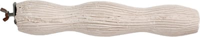 Flamingo Vogelzitstok Calcium Gegolfd - Wit - 24 cm x 45 mm