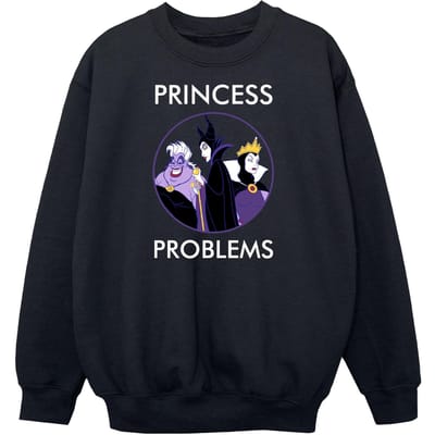 Disney Meisjes Schurken Prinses Hoofdpijn Sweatshirt (Zwart)