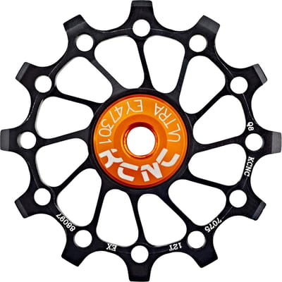 Kcnc Ultra Sram X-sync Long Teeth Narrow/wide 11-12s Derailleurwieltje Zwart 12t