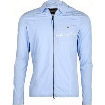 Lyle & Scott Panelled Overshirt Blue Water Taglia: S | Camicie Casual Outlet | Uomo | Blu