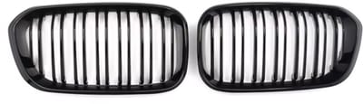 Grille - Voor BMW 1-Serie F20/F21 M1 stijl 2015-2017 - Auto accessoires - Nierroosters - Zwart