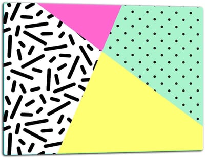 TMK ArtDeko - Snijplank - Glas - 52x40 cm - Inductie Kookplaat Bescherming