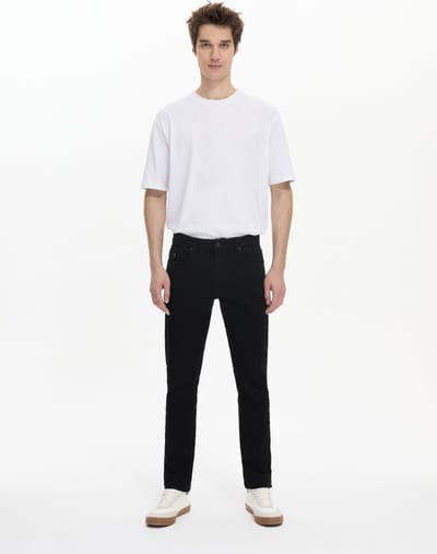 LTB Jeans Joshua Heren Slim fit Jean - Zwart - New Black To Black Wash