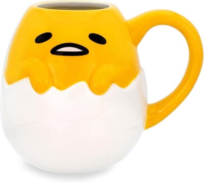 Gudetama 3D Beeldhouwen Keramische Mok | 590 ml Inhoud
