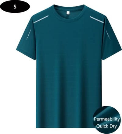Livano Sportshirt Heren - Sport - Fitness - Compressie Shirt - Corrigerend Hemd - Sportkleding - Mannen - Groen- S