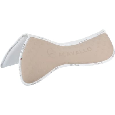 Siliconen en bamboe kussentjes voor paard Acavallo Spine Free Cc Lycra & Memory Foam