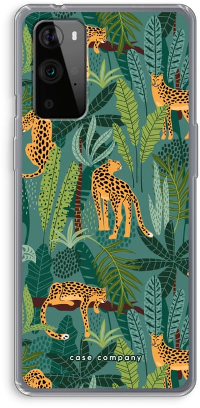 Case Company® - Hoesje geschikt voor OnePlus 9 Pro hoesje - Luipaard 2 - Soft Cover Telefoonhoesje - Bescherming aan alle Kanten en Schermrand