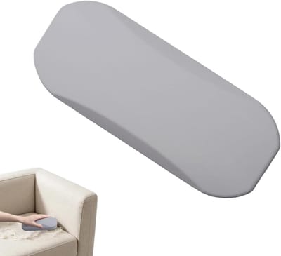 Tafelkruimelaar - Kruimelborstel - Tafels Schoonmaken - Ergonomische Greep - 19.8 cm - Grijs