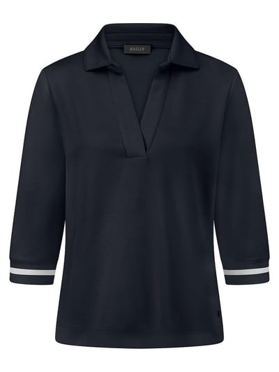 Poloshirt Van BASLER blauw