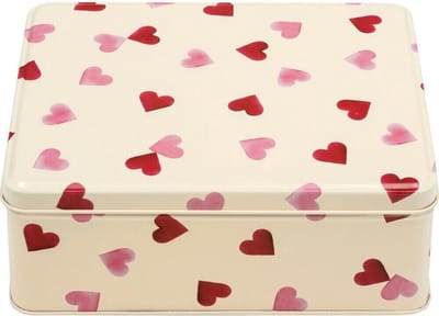 Emma Bridgewater - Vershouddoos - Bewaarblik - Rechthoek - Emma Bridgewater Pink Hearts