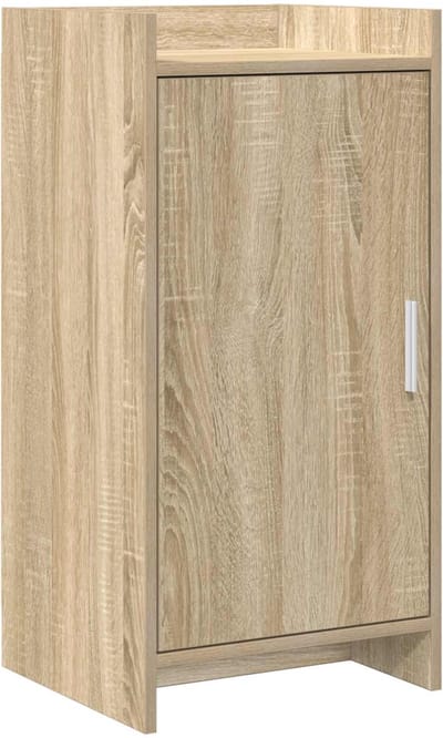 vidaXL - Dressoir - Sonoma - Eiken - 40 - x - 36 - x - 80 - cm - Bewerkt - hout