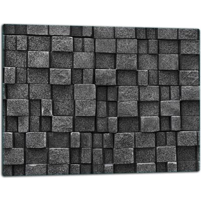 TMK ArtDeko Serie - Glas Snijplank - 52x40 cm - Mozaïek - Inductie Geschikt