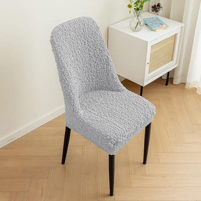 Eettafel en Stoelhoes Gevouwen Elastische Doek Verdikt Antislip Stoelhoes Alle Seizoenen Universeel Kattenkrab Krukhoes 46cm
