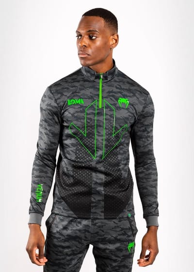 Venum ARROW LOMA Signature Collection Collared Zip Sweatshirt Camo - XL