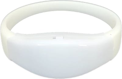 Jumada's - Lichtgevende band - LED verlichting - Perfect voor festivals - Feesten - Carnival - Accessoire - Wit