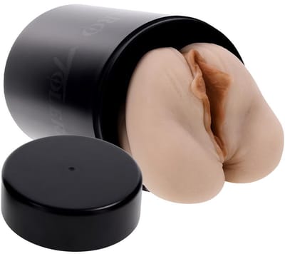 ZERO TOLERANCE - Stroker - Masturbator levensechte ervaring - Vaginaal en anaal - met pornoster DANI DANIELS - licht beige