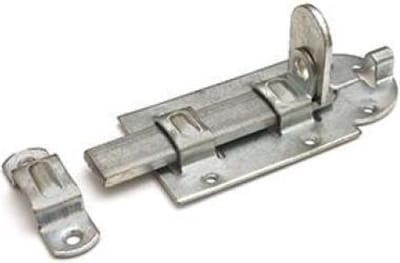 WAELBERS vlakschuif met slotoog | 100 x 45 mm | verzinkt | inclusief sluitplaat