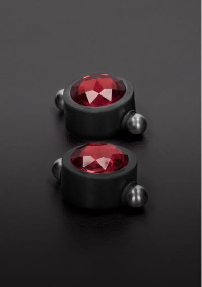 Triune - Nipple Pincher with Swarovski - Red