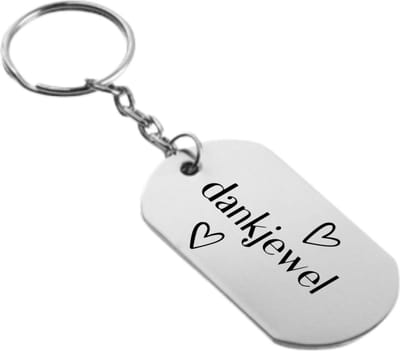 Akyol - dankjewel sleutelhanger - Dankjewel - dankjewel cadeau geschenk bedanken bedankt - dankjewel cadeau geschenk bedanken bedankt - 54 x 29mm