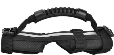 Dailygoods- Fietsaccessoire - Opvouwbare Handgreep - Handvat met Schouderriem - Geschikt voor Vouwfiets/Scooter - Gemakkelijk te Verwijderen - Zacht en Comfortabel