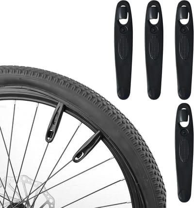 Krachtige Bandenlichters voor Mountainbike, Racefiets en Wandelen - Set van 4 Stuks voor Eenvoudige Bandenwissel en Reparatie