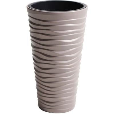 PROSPERPLAST Bloempot (Mokka, 35 x 35 x 62 cm)