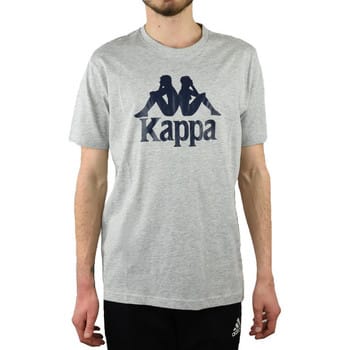 Kappa Caspar T-Shirt, Mannen, Grijs, T-shirt, maat: M
