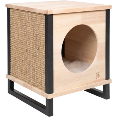 Designed by Lotte Krabhuis Nala XS naturel/zwart voor katten