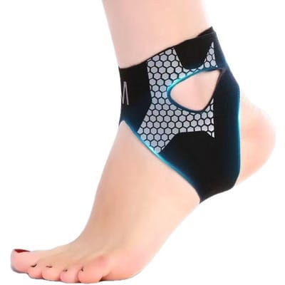 1× Ultra-dunne Enkelbrace Bi-directionele Band Compressie Stabiliseert Pezen Beweging Enkel Fixatie Brace Voorkomt Enkelverstuikingen Hoge Kwaliteit 42-46