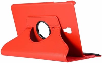 Draaibaar Hoesje - Rotation Tabletcase - Multi stand Case Geschikt voor: Samsung Galaxy Tab S 8.4 inch SM-T700 SM-T705 - Rood