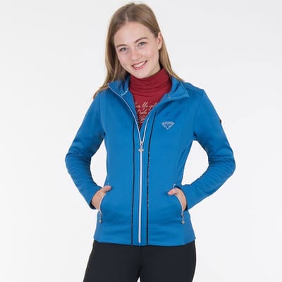 BR Vest Gingko Gebreid Water - S